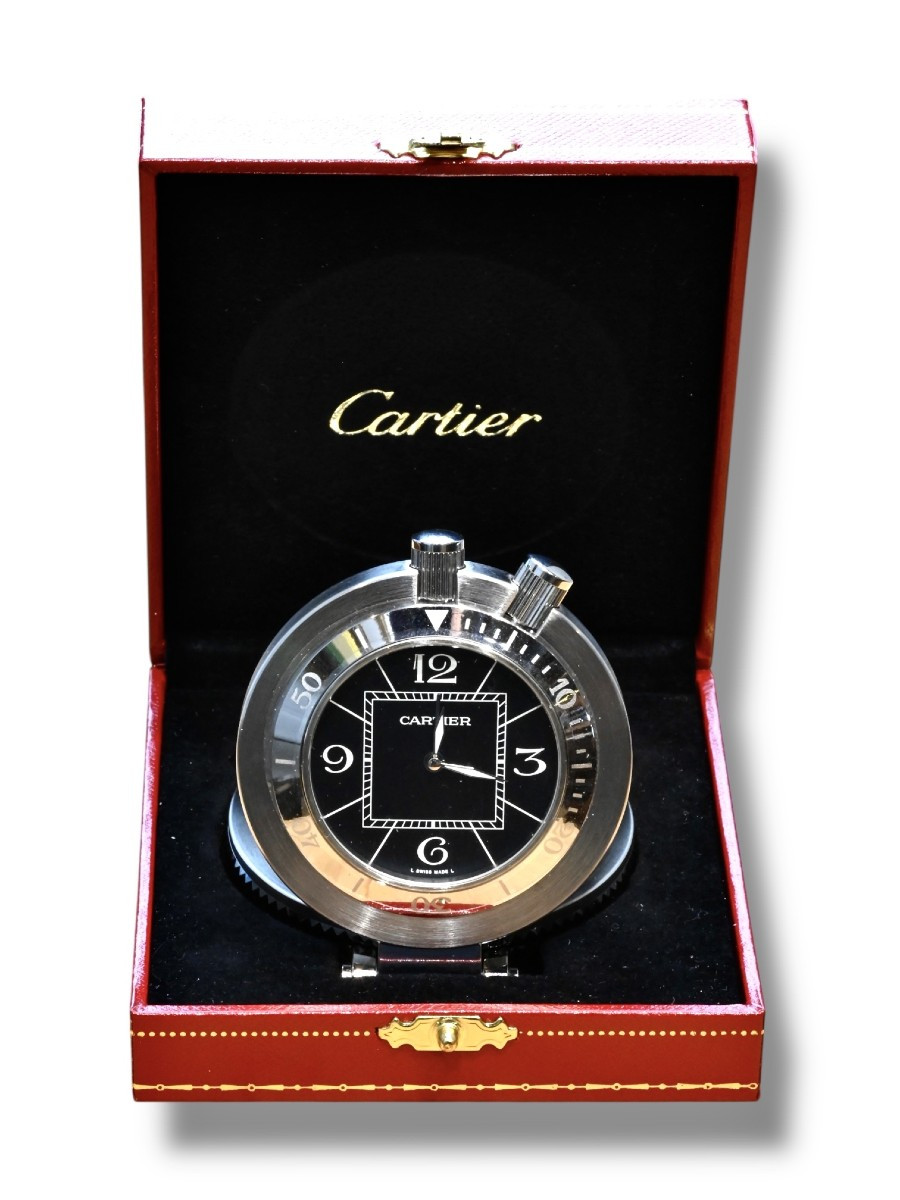 Cartier - Orologio Da Viaggio - Francia Anni 80